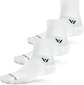 Swiftwick- ASPIRE QUARTER CREW Running & Cycling Socks, Lightweight, Compression Fit