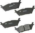 Bendix Premium SBC1790 Ceramic Rear Brake Pads for Ford Expedition 2022-2018, F-150 2020-2015, Lincoln Navigator 2022-2018