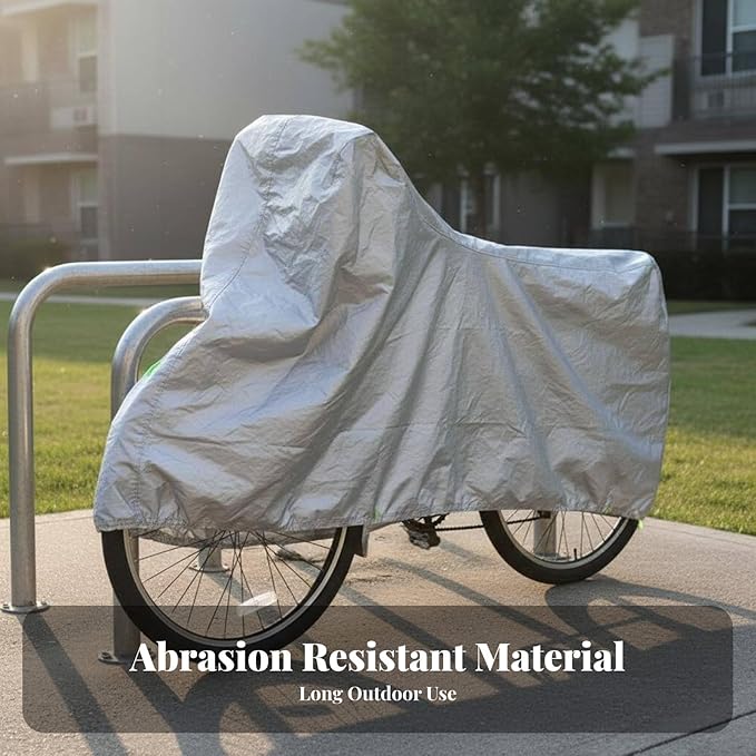 Cycle Cover Resistant Bike Cover Foldable Weather-Resistant Bike Protector for Commuters , 24-26 Inch Thick