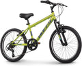 Huffy Stone Mountain Bike for Men and Women, 20”/24”/26”, 6-Speed (20”) or 21-Speed, Front or Dual Suspension (Varies), Multiple Colors, Adjustable Saddle, Shimano Equipped, All-Terrain Tires