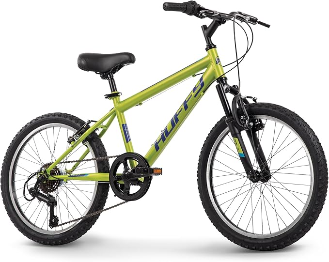 Huffy Stone Mountain Bike for Men and Women, 20”/24”/26”, 6-Speed (20”) or 21-Speed, Front or Dual Suspension (Varies), Multiple Colors, Adjustable Saddle, Shimano Equipped, All-Terrain Tires