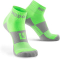MudGear Quarter Crew Trail Socks, Blister-Resistant, Sweat-Resistant & Quick-Drying, Cushioned Footbed, Made in USA, 2-Pack