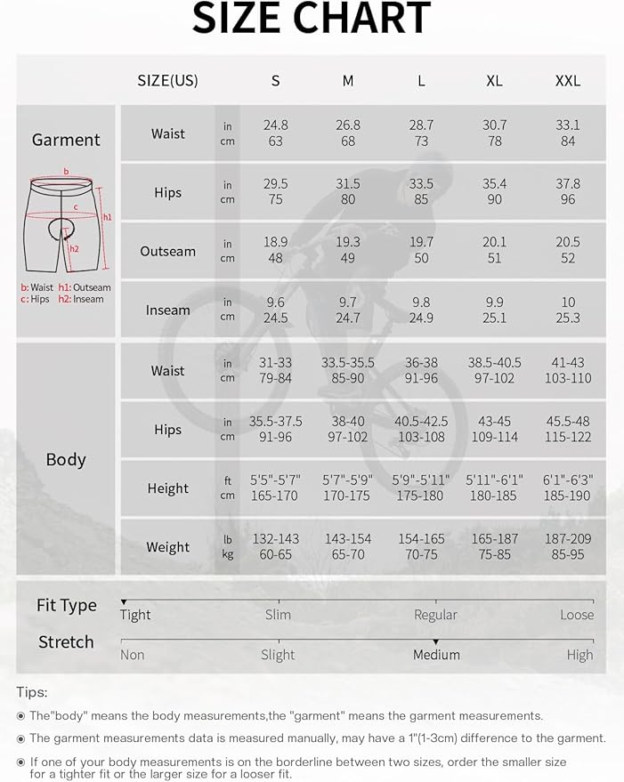 ARSUXEO 4D Padded Bike Shorts for Men Cycling Shorts with Phone Pockets Bicycle Biking Shorts