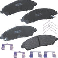 Bendix Premium SBC1723 Ceramic Front Brake Pads for Acura MDX 2020-2014, Honda Pilot 2022-2016, Ridgeline 2023-2017
