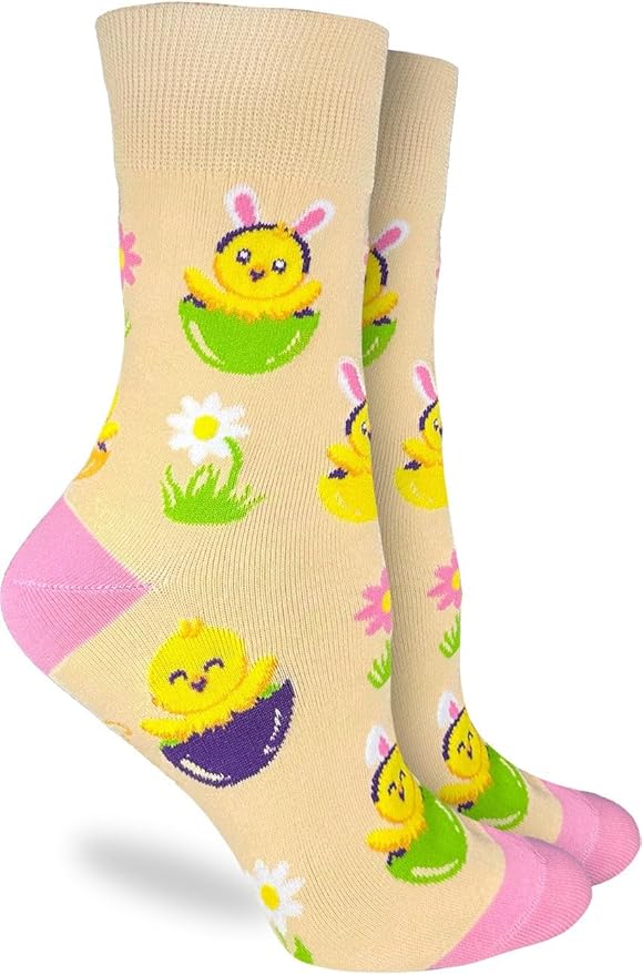 Good Luck Sock Novelty Crew Socks for Adults - For Men, Women and Teens