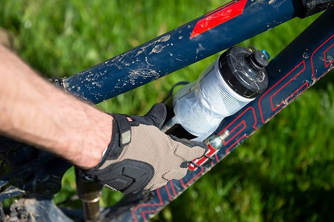 Blackburn Clutch Carbon Side-Entry Bike Bottle Cage (Blue, Right)