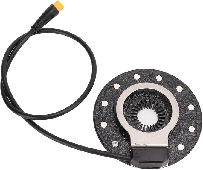 Pedal Assist Sensor, High Sensitivity 12 Magnets Right Dual Hall Speed Sensor for Electric Mountain Bikes Cyclists Commuters Trail Riders (Small Hole 2.8 X 3.7 X 5.7in)