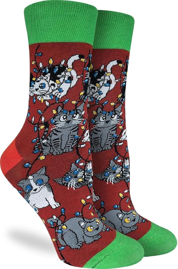 Good Luck Sock Novelty Crew Socks for Adults - For Men, Women and Teens