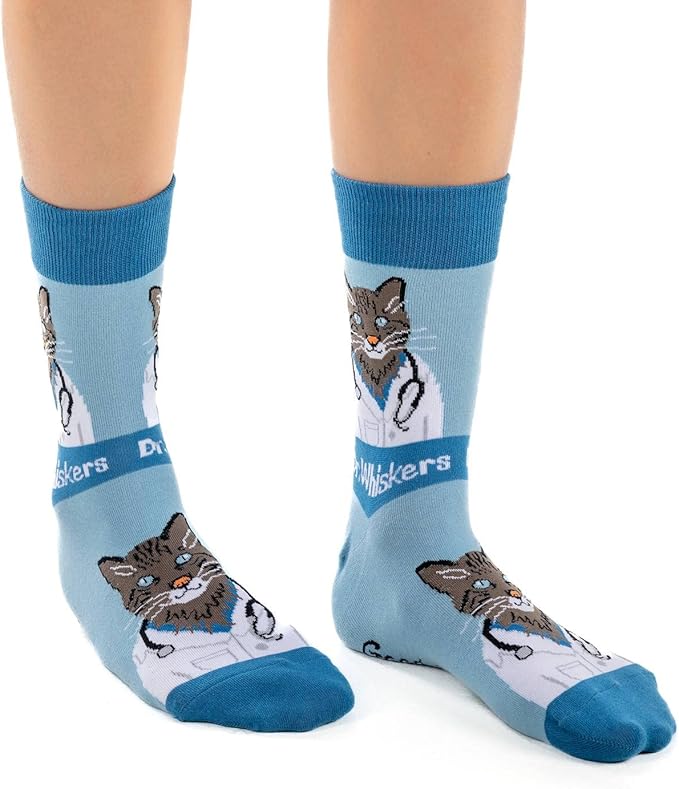 Good Luck Sock Novelty Crew Socks for Adults - For Men, Women and Teens