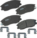 Bendix Premium SBC1013 Ceramic Front Brake Pads for Hyundai XG350 2005-2003, Kia Amanti 2006-2004