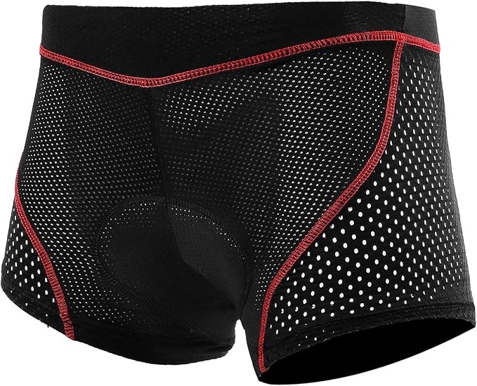 X-TIGER Men's Cycling Underwear Shorts 5D Padded Gel,MTB Biking Shorts Pants with Breathable,Adsorbent Design
