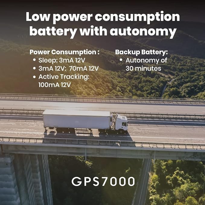 GPS7000 Hidden Vehicle GPS Tracker for Vehicles | 30 Days Service Included | 4G Car GPS Tracker Device | Easy Self-Installation | Real-Time Vehicle Tracking | Optional Renewal, No Mandatory Fees