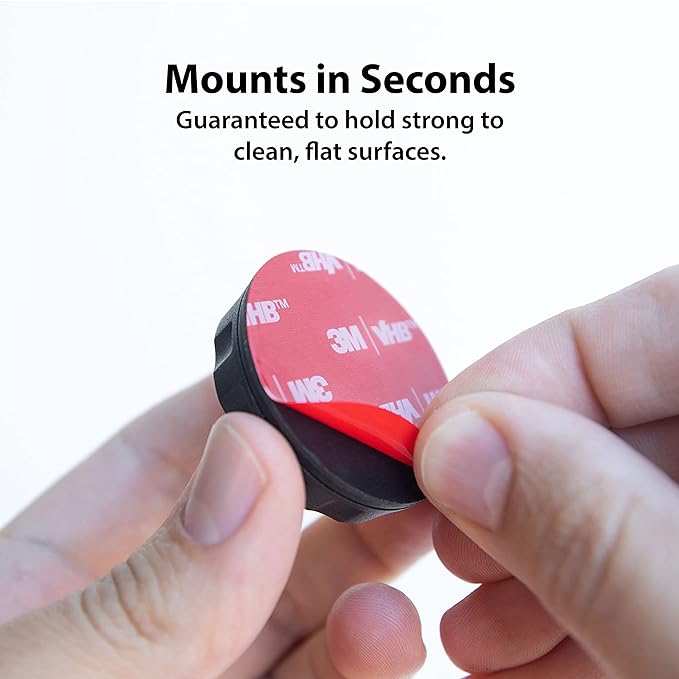 Elevation Lab AirTag Adhesive Mount (4 Pack) - TagVault™ - The First Waterproof AirTag Stick-On Holder | 3M VHB, Indestructible, Screw-On Design, Find Your Bike, Car, & More
