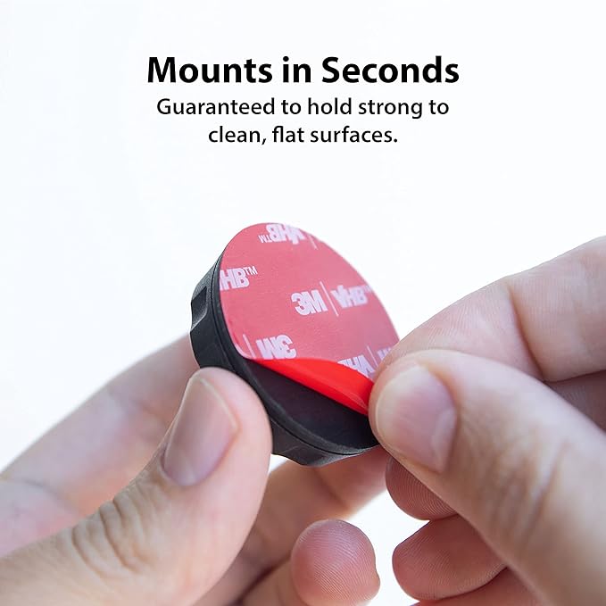 Elevation Lab AirTag Adhesive Mount (2 Pack) - TagVault™ - The First Waterproof AirTag Stick-On Holder | 3M VHB, Indestructible, Screw-On Design, Find Your Bike, Car, & More