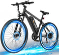 M200 Electric Bike for Adults – 21-Speed Gear 27.5" Mountain E-Bike, 1200W Peak Brushless Motor 28MPH, 48V 10.4Ah&13Ah Removable Battery, Up to 55-65 Miles Range, Step Over Commuter E-MTB, NFC Unlock