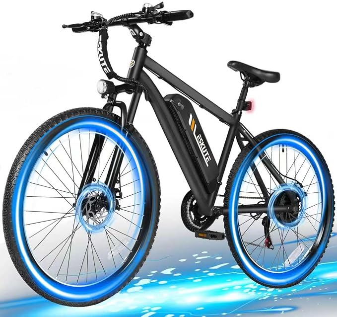 M200 Electric Bike for Adults – 21-Speed Gear 27.5" Mountain E-Bike, 1200W Peak Brushless Motor 28MPH, 48V 10.4Ah&13Ah Removable Battery, Up to 55-65 Miles Range, Step Over Commuter E-MTB, NFC Unlock