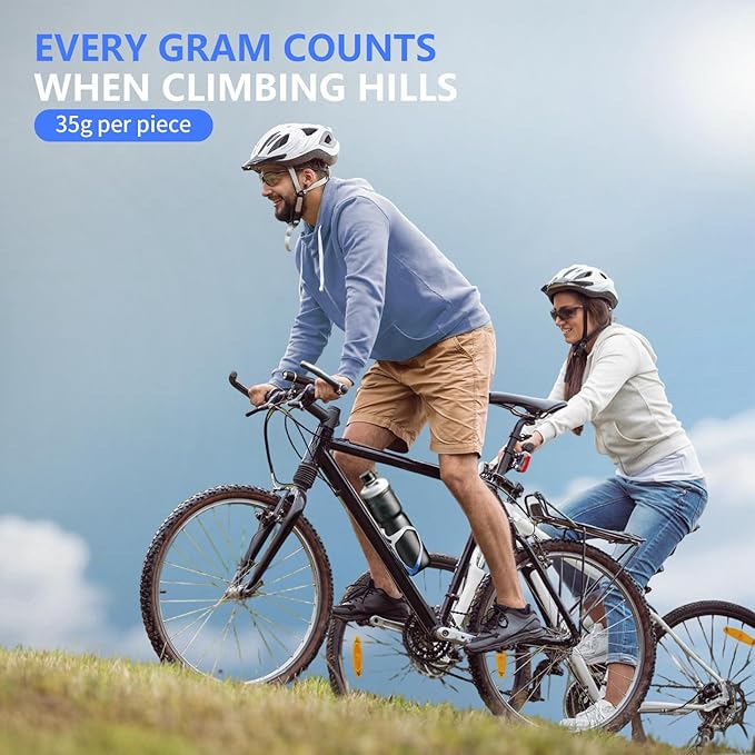 Bike Water Bottle Holder Bicycle Cage for Mountain Road MTB Gravel Adult Bikes Cycling Universal Carrier Rack 1 Pack Aluminum Alloy Ultralight Kettle Drink Accessories White Blue