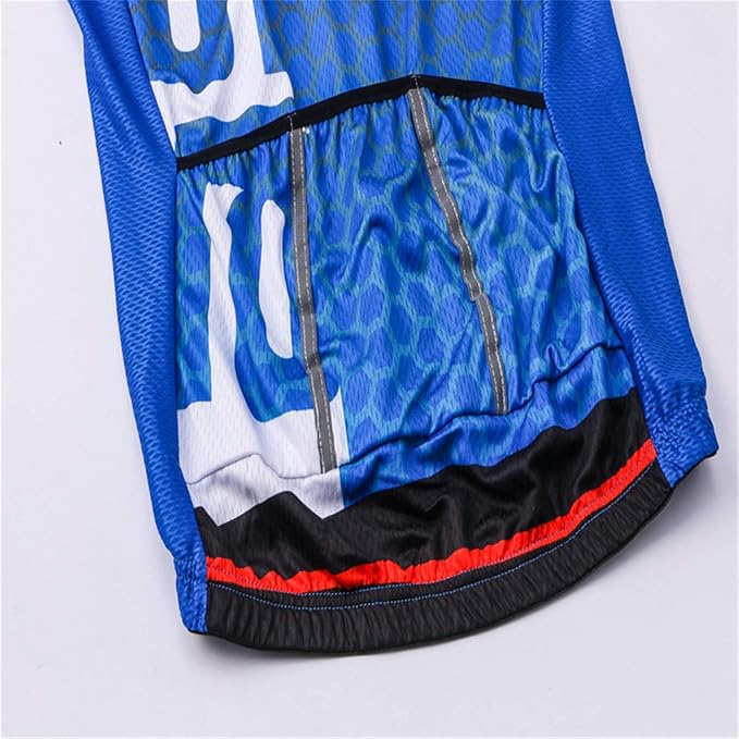 JPOJPO USA Cycling Jersey Men Road Bike Shirt Summer Biking Tops Short Sleeve Bicycle Clothes Cycle Wear Breathable