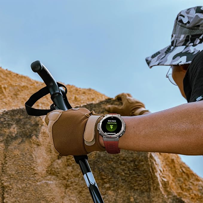 GPS Smart Watches for Men, Full Metal Body, 1.43" Display, 60 Days Battery, Answer/Make Call, Fitness Tracker with Heart Rate/SpO₂, 5ATM Waterproof, Compass/Altimeter SmartWatch for Android & iPhone.