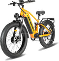 8000w Electric Bike for Adults, 60V 32Ah Battery Ebike, Fat Tire & Long Range Electric Bicycles, 210Nm Mountain Bike Full Suspension, Hydraulic Brake Electric Bicycle