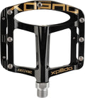 Xpedo Spry Flat Bicycling Pedals | Magnesium Body, 11mm Low-Profile, 106x100mm Platform, 28 Steel Replaceable Pins | MTB Trail/Enduro