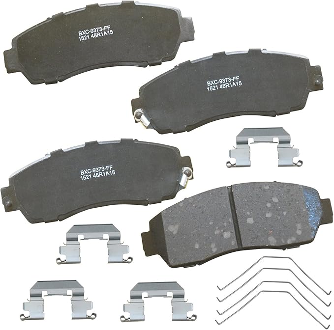 Bendix Premium SBC1521 Ceramic Front Brake Pads for Select Models Acura RDX, Honda Accord Crosstour, CR-V, Odyssey, Passport, Subaru Legacy