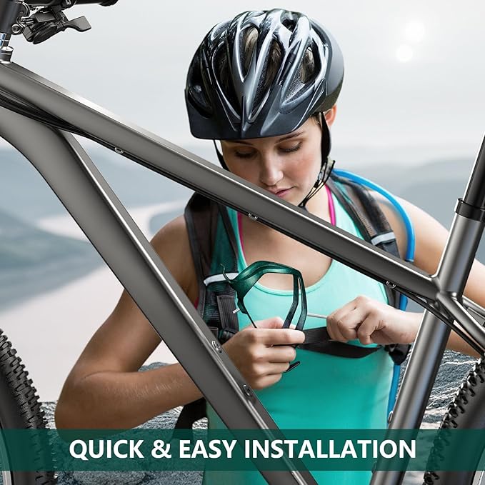 Bike Water Bottle Holder Bicycle Cage for Mountain Road MTB Gravel Adult Bikes Cycling Universal Carrier Rack 1 Pack Aluminum Alloy Ultralight Kettle Drink Accessories Green