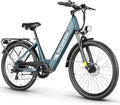 Wooken Electric Bike for Adults, 1000W Peak Ebike, 26" x 2.1" Tire Step Through Electric Bike, City Cruiser Ebike with 48V 10.4/15Ah Removable Battery, 7 Speed, SGS Certified to UL2849