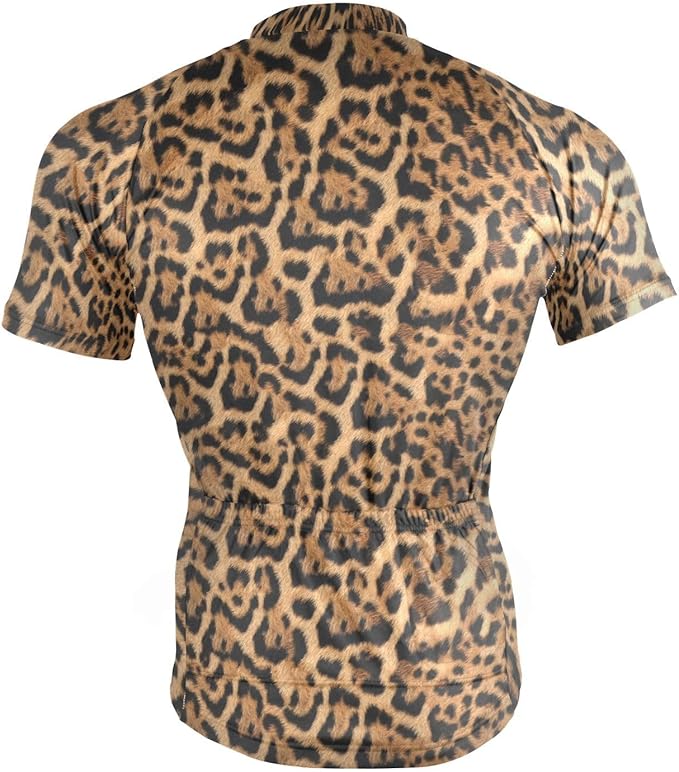 Men's Cycling Bike Jersey Short Sleeve Moisture Wicking, Breathable, Quick Dry Biking Shirt with 3 Rear Pockets
