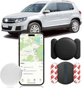 GPS Tracker for Vehicles,Mini Hidden Car Tracker with Magnetic Case,Car GPS Tracking Device Work with Apple Find My (iOS Only),No Monthly Fee GPS Tracker for Car,Vehicles,Luggage,Assets (Black,1PCS)