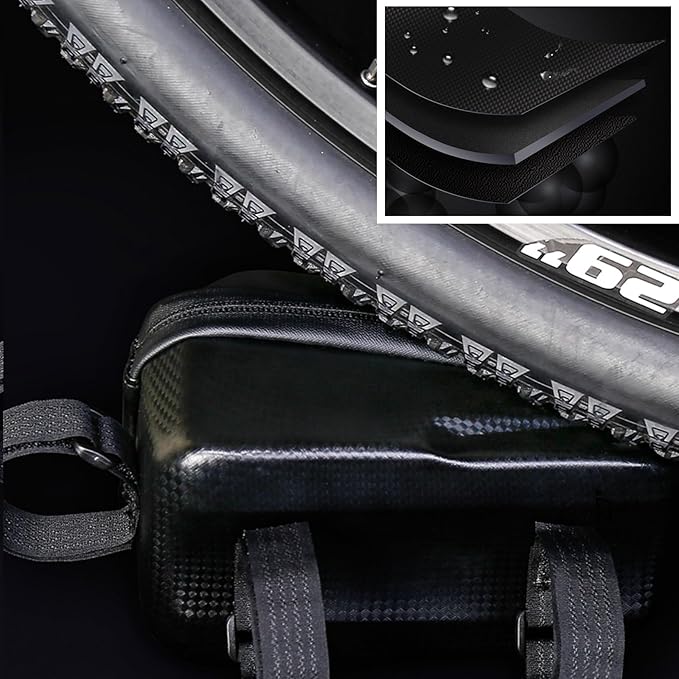Bike Bag,LLTTLTMM,Bike Bags For Bicycles,Bicycle Bag Waterproof,Bike Pouch,bike accessories for adult bikes for Phones Under 7",bike frame bag，Bike Accessories，Bike Phone Holder