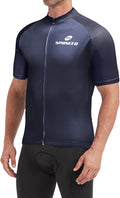 Men Bike Jersey Short Sleeve Road Cycling Shirts Biking Tops Moisture Wicking