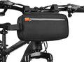 Bike Handlebar Bag Professional Waterproof Bike Crossbar Front Bag Bicycle Basket Frame Bags for Road Mountain Bicycle Outdoor Cycling Travel Hiking