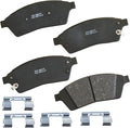 Bendix Premium SBC1422 Ceramic Front Brake Pads for Cadillac SRX 2016-2010, Saab 9-4X 2011