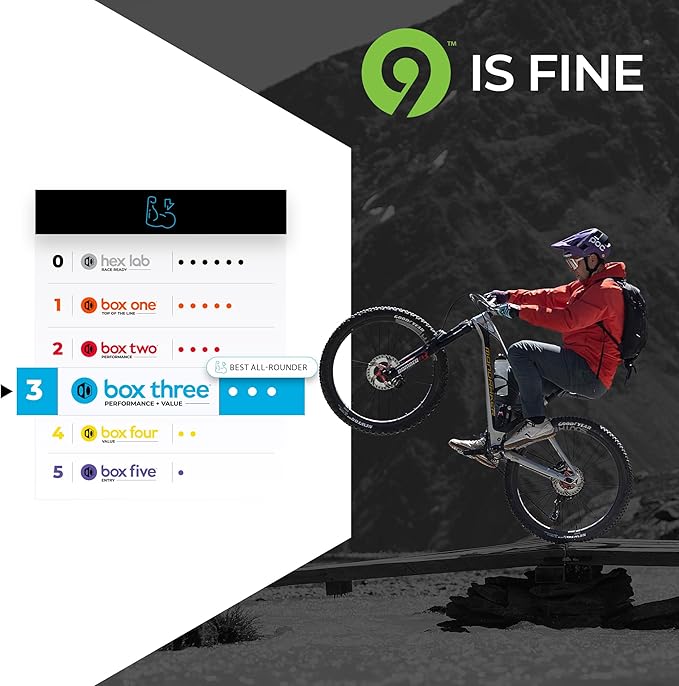 Box Three Prime 9 Non E-Bike & E-Bike Cassette 11-46T, 11-50T, 12-46T & 12-50T Fits Standard HG Hubs 9/10/11 Speed Cassette Mountain Bike, Compatible Lightweight Bicycle MTB Bike Cassette