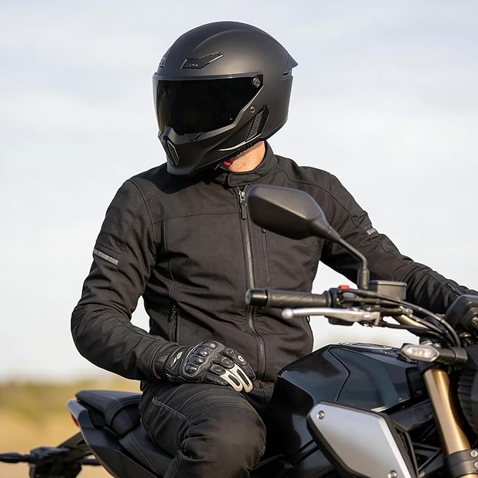 Motorcycle Helmets for Adult Men Women,Full Face Motorcycle Helmet,MG666 DOT Approved Motorbike Racing Street Bike Helmets with Two Visors
