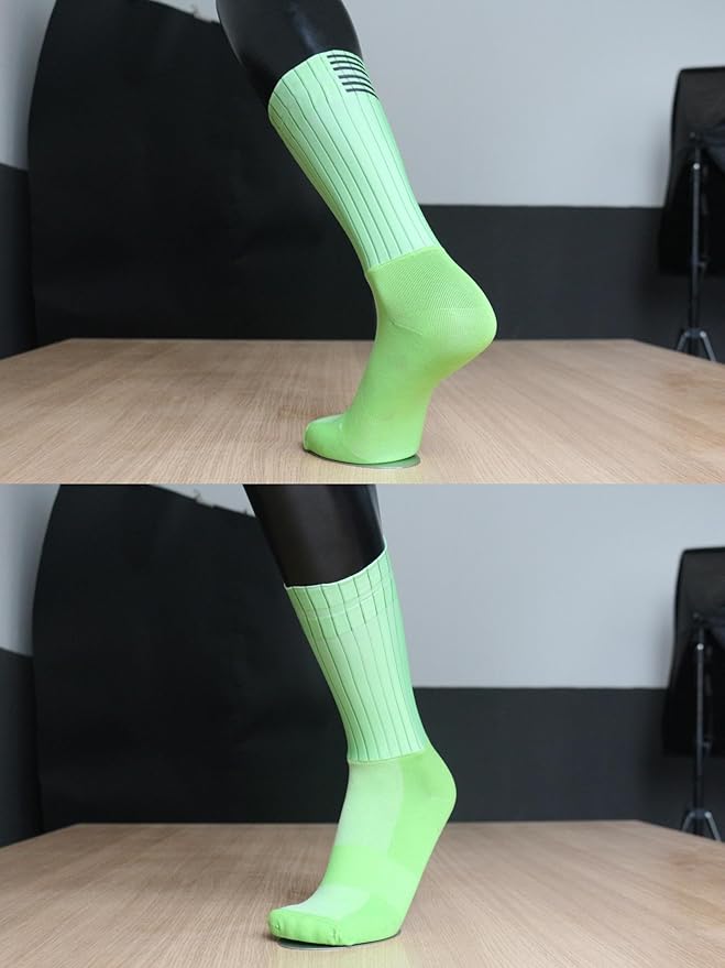 Aero Socks Cycling Men Women Non-Slip Silicone Aerodynamic Cycling Aero Socks one size 6-12