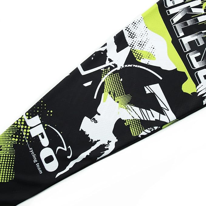 JPOJPO Men's Mountain Bike Jersey Long Sleeve MTB Off-Road Racing Downhill Motocross Shirts Quick Dry&Moisture-Wicking Tops