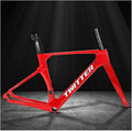 Lightweight Racing Road Bike Frameset 700c Carbon Disc Brake Frame 46/48/50/52/54/56cm Internal Routing Frame Thru Axle