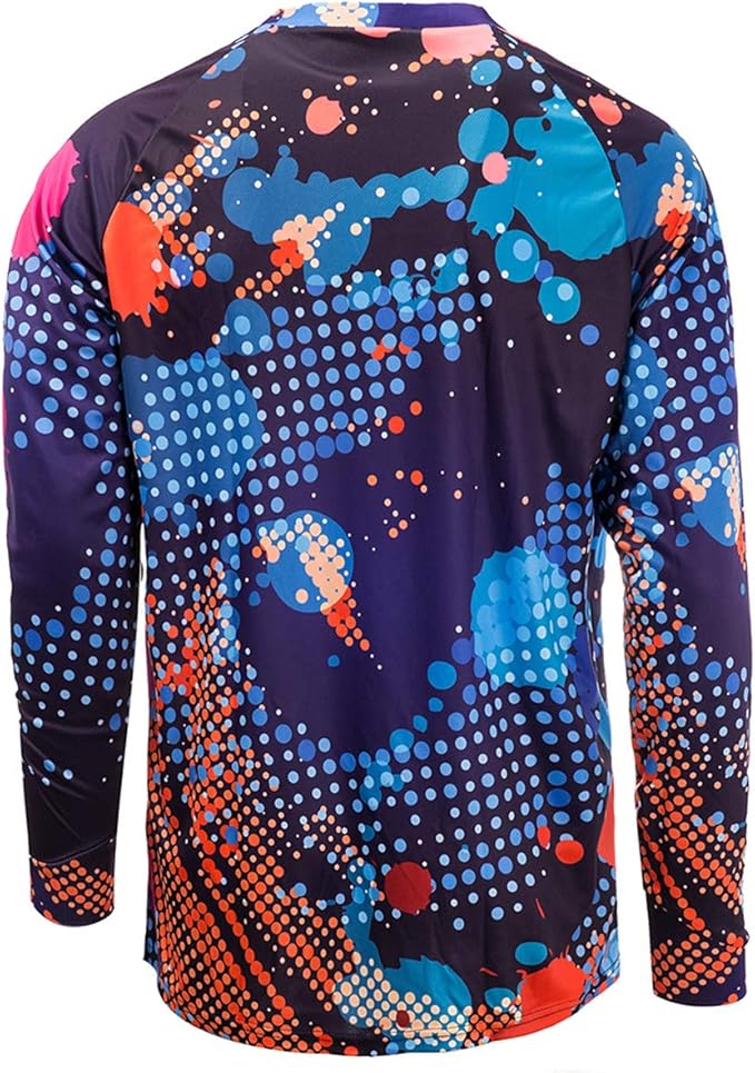 Men's Racing Shirts Summer Motocross Jersey Bicycle Sportswear MTB Jersey Long Sleeve Mountain Bike Clothes