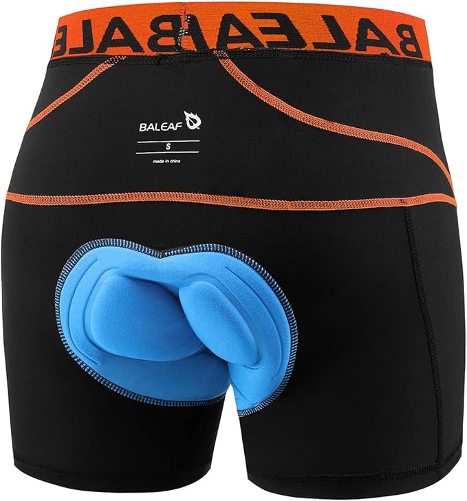 baleaf Men's 3D Padded Bike Shorts Cycling Underwear MTB Liner