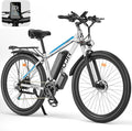2000W Electric Bike for Men Women 48V 17.5Ah Battery, 29'' Fast Ebike,Max 34 Mph to 80 Miles, Front Suspension Class 3, Snow Off Road Commuter Mountain E-Bike for Adults