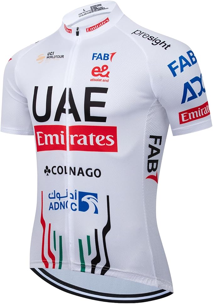 Men's Cycling Bike Jersey Short Sleeve Biking Shirt with 3 Rear Pockets + Zipper Pocket Breathable Quick Dry Bicycle Jersey
