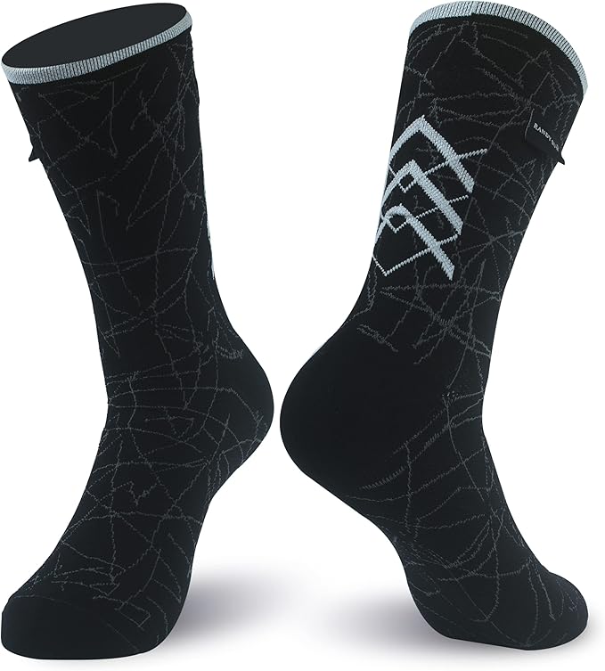 RANDY SUN Waterproof Breathable Socks, [SGS Certified] Unisex Novelty Skiing Trekking Hiking Wading Trail Socks