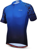 JPOJPO Men's Cycling Jersey Bike Shirt Short Sleeve MTB Summer Clothing Bicycle Tops Jacket S-3XL