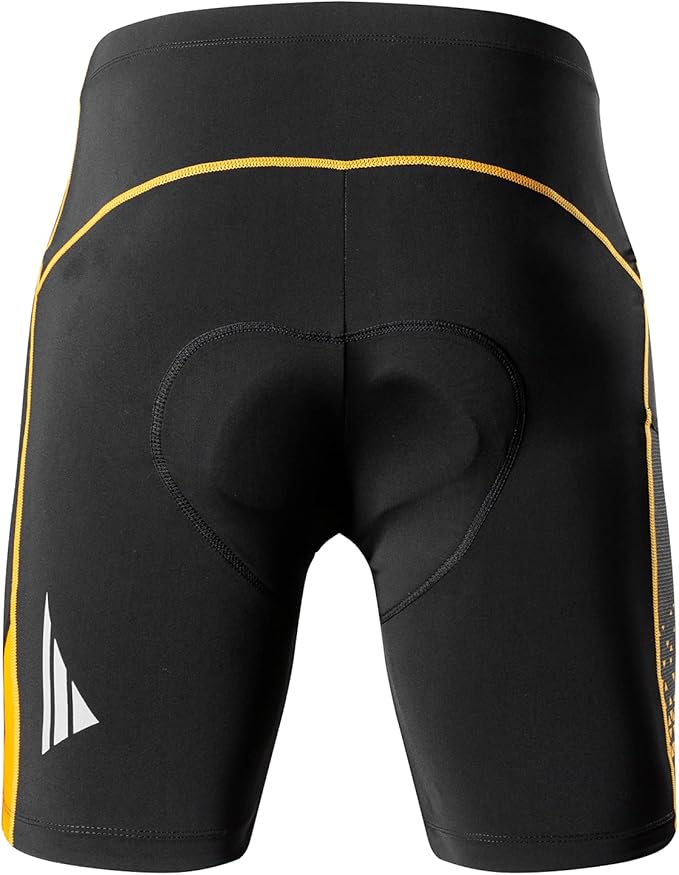 Santic Men's Cycling Shorts Padded Bicycle Riding Pants Bike Biking Clothes Cycle Wear Tights