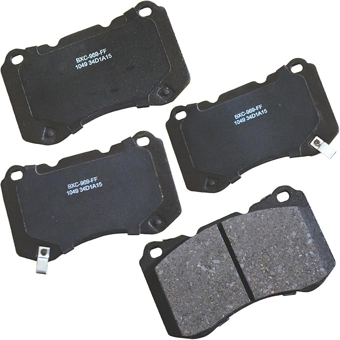 Bendix Premium SBC1049 Ceramic Front Brake Pads for Acura TL 2008-2004