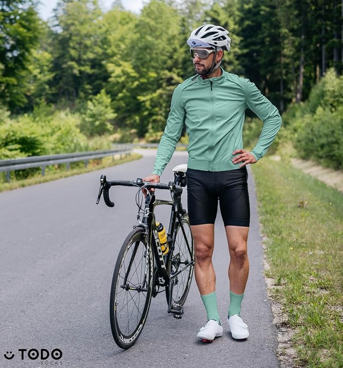 TODO PRO Cycling Socks - Breathable Bike Socks for Men and Women