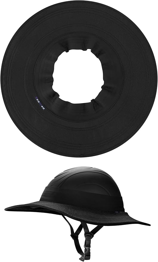 Tontron Horsriding Helmet Visor |Hard Hat Sunshade with Detachable Neck Flap