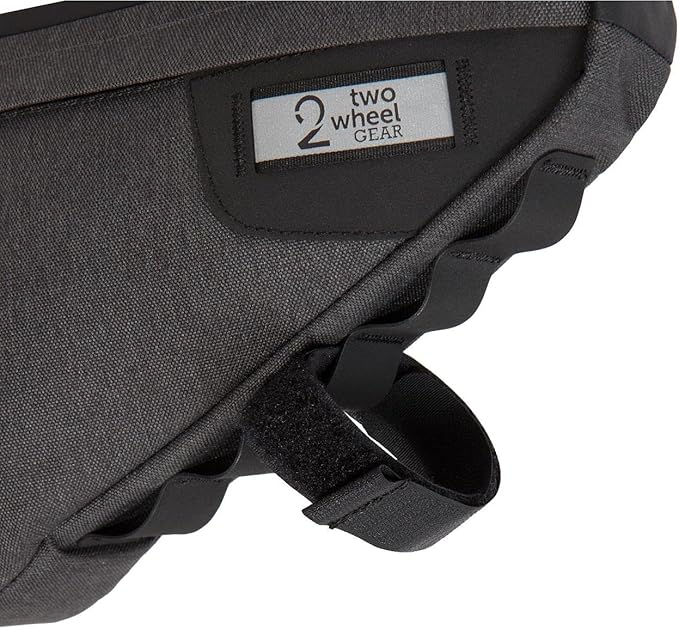 Two Wheel Gear - Mamquam Bicycle Frame Bag - Water Resistant, Adjustable - Designed for Commuting and Touring